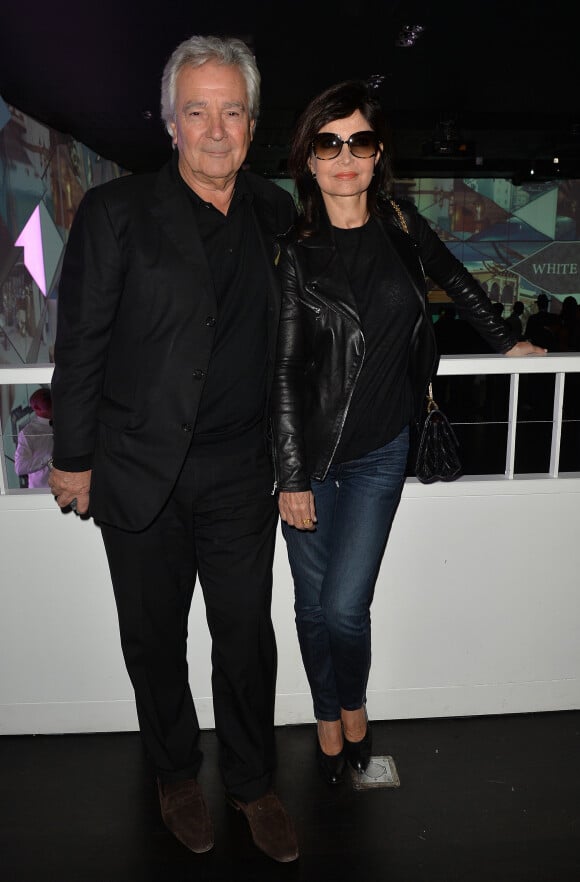 Pierre Arditi et sa femme Evelyne Bouix - Soirée "White by Agadir" à la découverte d'Agadir la Blanche à l'Elyséum à Paris, le 25 septembre 2014. 