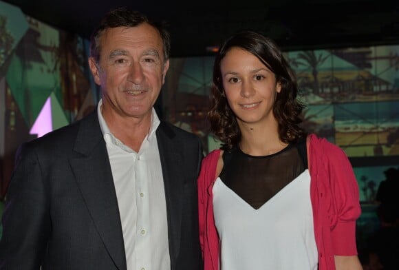 Christophe Malavoy et sa fille Camille - Soirée "White by Agadir" à la découverte d'Agadir la Blanche à l'Elyséum à Paris, le 25 septembre 2014.