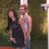 Geoffrey et Jessica dans Secret Story 8, quotidienne du vendredi 26 septembre 2014 sur TF1.