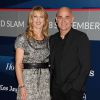 Andre Agassi et Steffi Graf lors du Longines Los Angeles Masters Charity Pro-Am au Convention Center de Los Angeles, le 27 septembre 2014