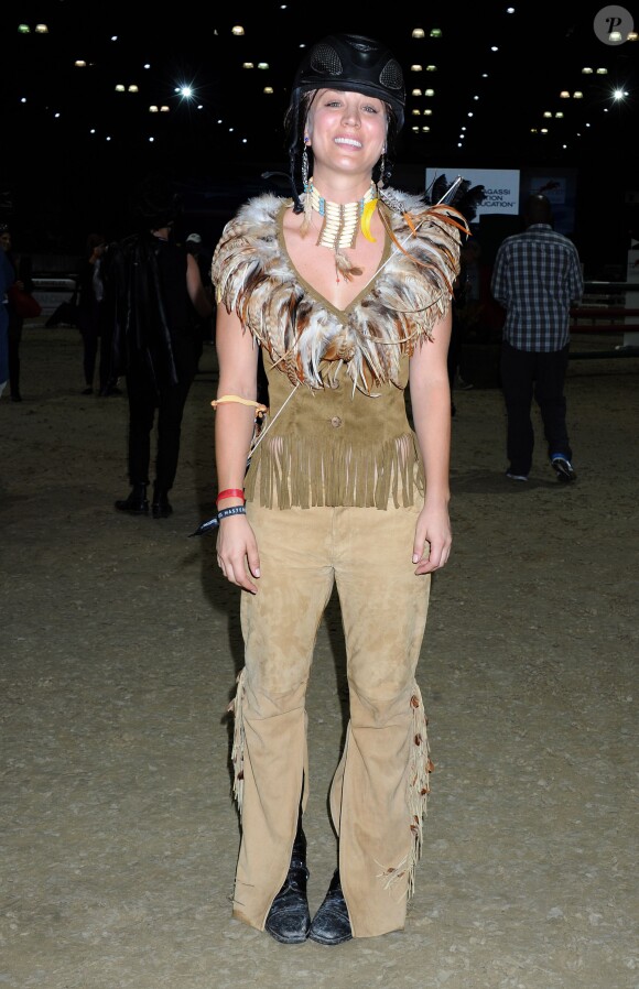 Kaley Cuoco lors du Longines Los Angeles Masters Charity Pro-Am au Convention Center de Los Angeles, le 27 septembre 2014