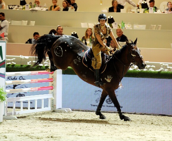 Kaley Cuoco lors du Longines Los Angeles Masters Charity Pro-Am au Convention Center de Los Angeles, le 27 septembre 2014