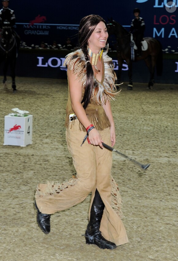 Kaley Cuoco lors du Longines Los Angeles Masters Charity Pro-Am au Convention Center de Los Angeles, le 27 septembre 2014