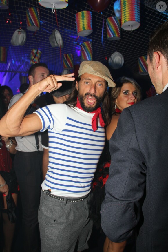 Exclusif - Bob Sinclar lors de la soirée Bob Sinclar "Paris by Night" au Queen le 19 septembre 2014