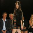 Défilé Sonia Rykiel printemps-été 2015, à la boutique Sonia Rykiel du boulevard Saint-Germain. Paris, le 29 septembre 2014.