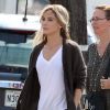 Exclusif - Sandra Bullock, blonde, lors de tests sur le tournage du film "Our Brand is Crisis" à la Nouvelle-Orléans, le 22 septembre 2014.