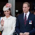  Kate Middleton et le prince William à Mons le 4 août 2014 lors des commémorations de la Première Guerre mondiale. 