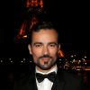 Damien Sargue lors de la soirée de lancement de l'album Forever Gentlemen 2 le 1er octobre 2014 à bord de la péniche Le Paris, au pied de la Tour Eiffel. Sortie du disque le 20 octobre.