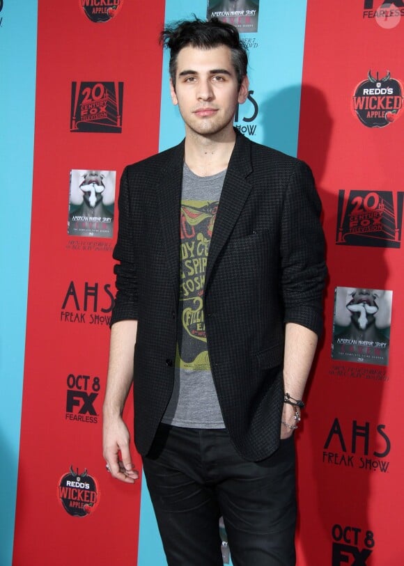 Nick Simmons - Avant-première de la saison 4 d'American Horror Story, intitulée "Freak Show", au Chinese Theatre à Los Angeles, le 5 octobre 2014.