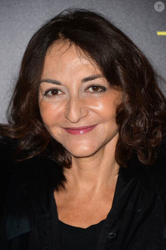 Nathalie Rykiel lors de la visite privée de l'exposition François Truffaut à la Cinémathèque de Paris, le 6 octobre 2014.