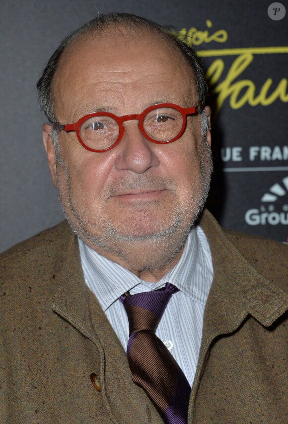 Serge Moati lors de la visite privée de l'exposition François Truffaut à la Cinémathèque de Paris, le 6 octobre 2014.