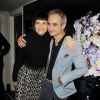 Juliette Binoche et le réalisateur Olivier Assayas lors de la présentation du film Sils Maria dans le cadre du New York Film Festival le 8 octobre 2014