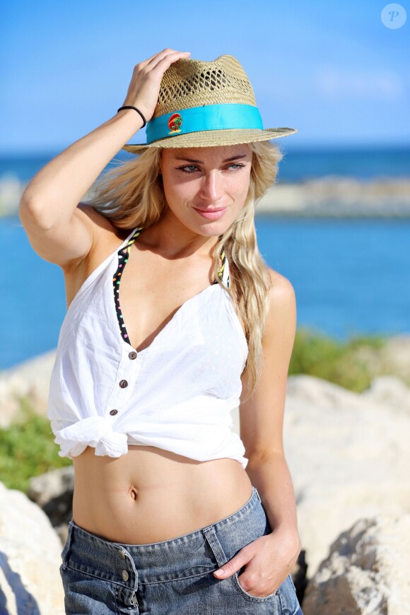 Reeva Steenkamp, lors d'un shooting photo