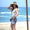 Exclusif - Jessica Biel en vacances à Hawaï le 27 septembre 2014.