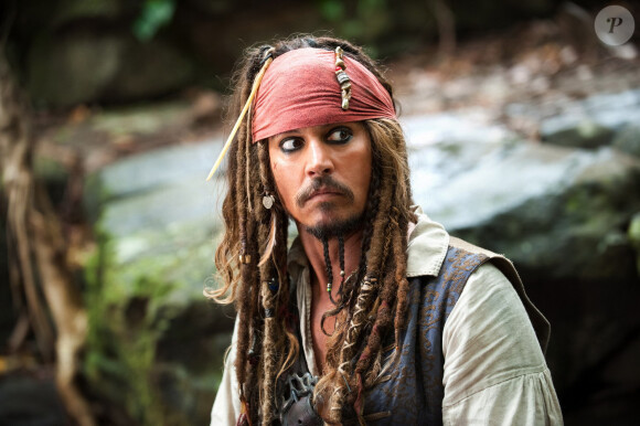 Johnny Depp en Jack Sparrow dans Pirates des Caraïbes.