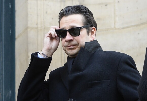 Laurent Gerra à Paris. Le 5 décembre 2013.