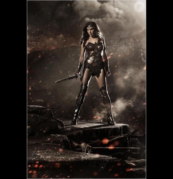 Gal Gadot en Wonder Woman dans Batman v Superman: Dawn of Justice.