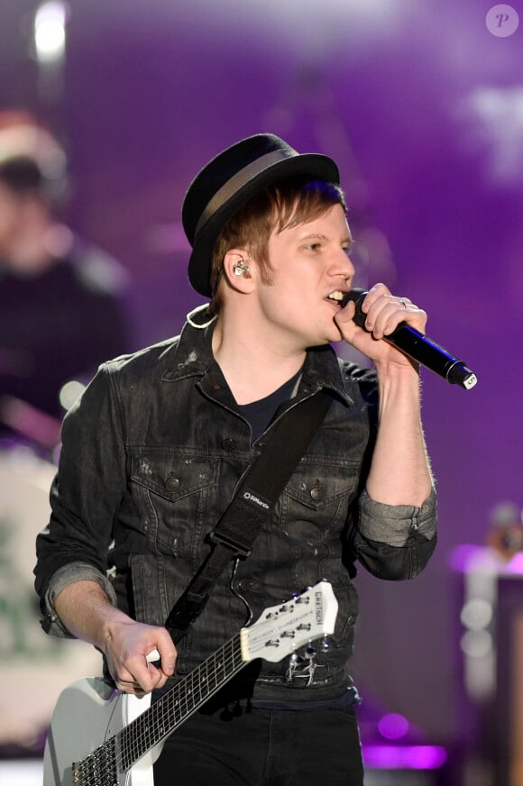 Patrick Stump des Fall Out Boy lors de la cérémonie des World Music Awards au sporting de Monaco le 27 mai 2014