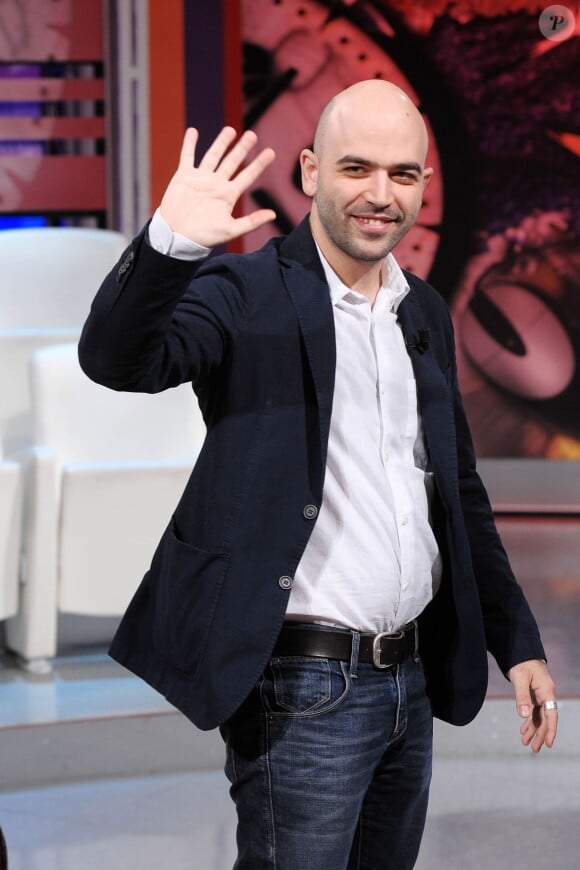 L'écrivain Roberto Saviano à Rome, le 10 mai 2013. 