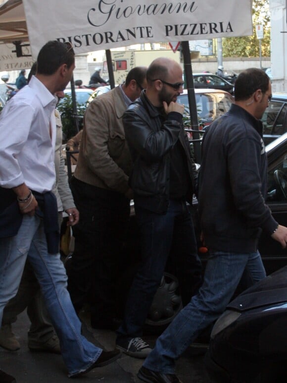 Roberto Saviano à Rome, le 5 novembre 2008. 