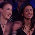 Adeline Blondieau et Bénédicte Delmas - Quatrième prime de "Danse avec les stars 5" sur TF1. Samedi 18 octobre 2014.