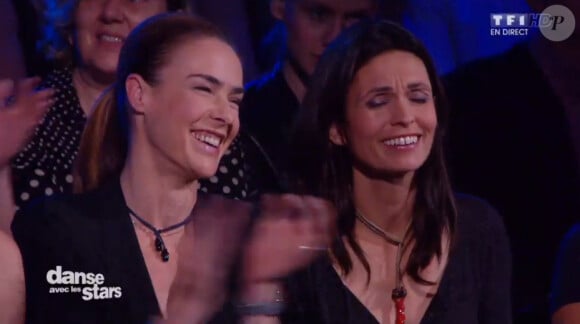 Adeline Blondieau et Bénédicte Delmas - Quatrième prime de "Danse avec les stars 5" sur TF1. Samedi 18 octobre 2014.