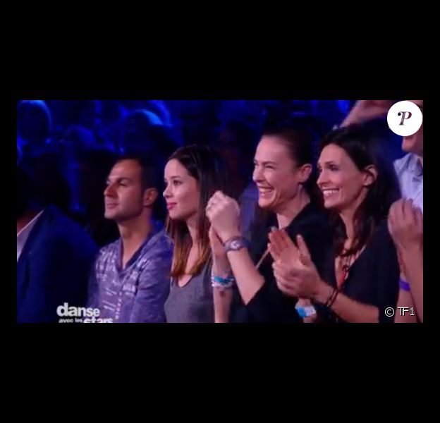 Adeline Blondieau et Bénédicte Delmas dans Danse avec les stars 5 sur TF1. Octobre 2014.