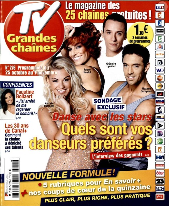 TV Grandes Chaînes - édition du 20 octobre 2014.