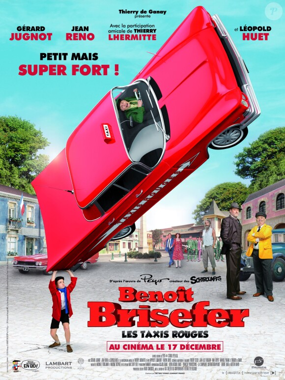 Affiche du film Benoît Brisefer - Les Taxis rouges