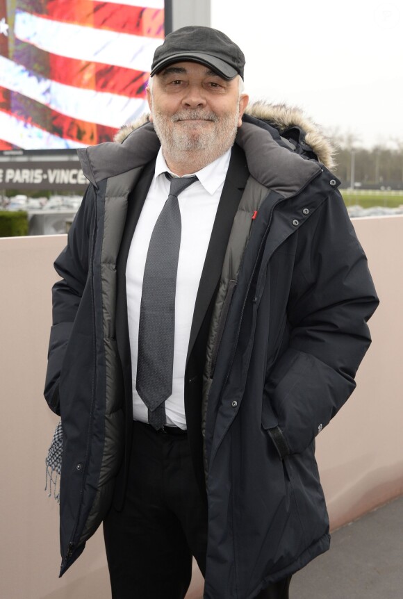 Gerard Jugnot - 93eme Grand Prix d'Amérique à l'Hippodrome de Vincennes, le 26 janvier 2014