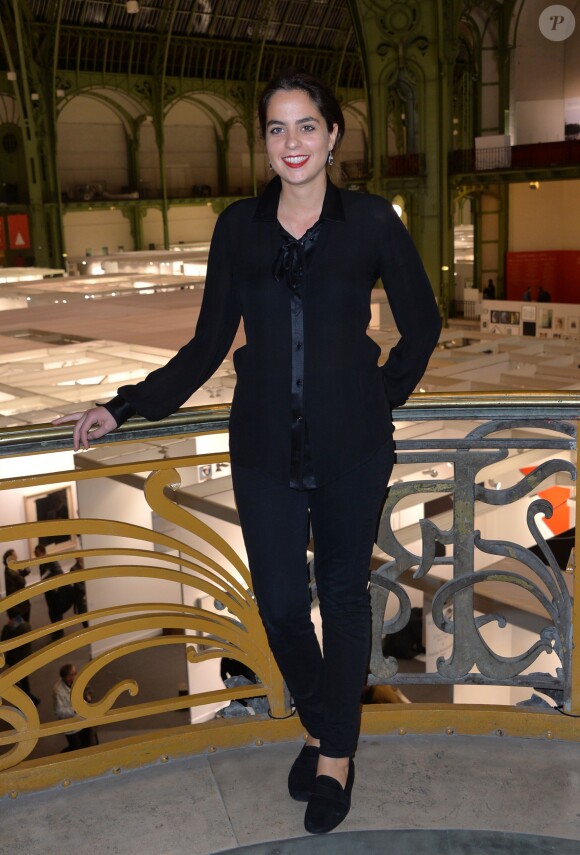 Anouchka Delon - Soirée de vernissage de la FIAC 2014 organisée par ORANGE au Grand Palais à Paris, le 22 octobre 2014.