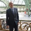 Exclusif - Alain Juppé pose lors de la soirée de vernissage de la FIAC 2014 organisée par Orange au Grand Palais à Paris le 22 octobre 2014.