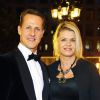 Michael Schumacher, récompense, et sa femme Corinna lors du 31e Gala des Légendes du Sport à l'opéra de Francfort. Le 10 novembre 2012.