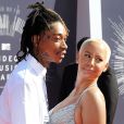  Wiz Khalifa et Amber Rose &agrave; Inglewood, Los Angeles, le 24 ao&ucirc;t 2014. 