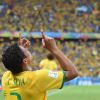 Thiago Silva lors du quart de finale face à la Colombie lors de la Coupe du monde brésilienne à Fortaleza, le 4 juillet 2014