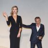 Exclusif - Karlie Kloss et Cyril Chapuy - Présentation de la nouvelle égérie de L'Oréal, Karlie Kloss à l'hôtel Particulier à Paris le 23 octobre 2014.