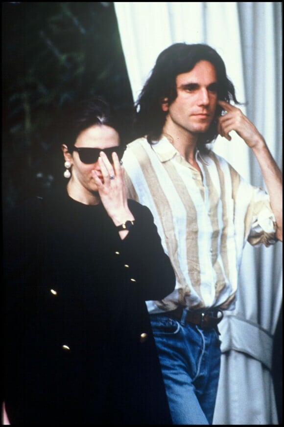 Isabelle Adjani et Daniel Day-Lewis à Los Angeles en 1990