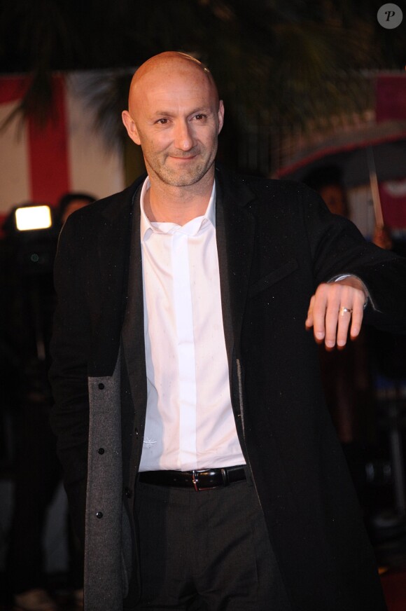 Fabien Barthez lors des NRJ Music Awards au Palais des Festivals à Cannes le 28 janvier 2012