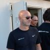 Exclusif -Fabien Barthez lors du championnat de France F4 GT Tour au circuit Paul-Ricard au Castellet le 25 octobre 2014