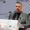Luc Besson lors de l'inauguration de la Cité du cinéma à Saint-Denis le 21 septembre 2012