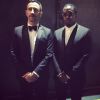 Riccardo Tisci et P. Diddy lors de la soirée "Keep A Child Alive Black Ball" organisée jeudi 30 octobre 2014 à New York.