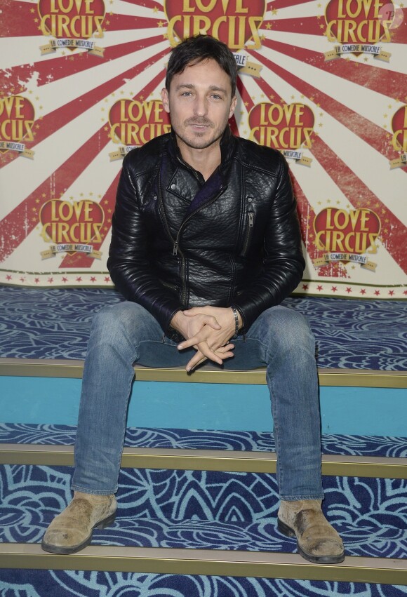 Sorel (Julien-Axel) - Générale de la comédie musicale "Love Circus" au théâtre des Folies Bergère à Paris, le 28 octobre 2014.