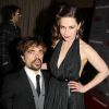 Peter Dinklage et Emilia Clarke - Première de la saison 4 de "Game of Thrones" à New York, le 18 mars 2014.