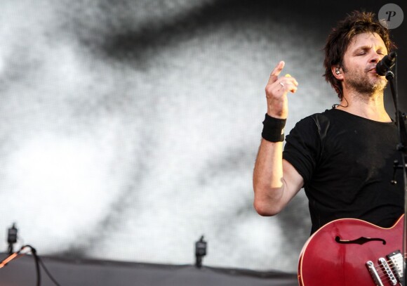 Détroit (Bertrand Cantat & Pascal Bumbert) au Festival de Dour en Belgique, le 18 juillet 2014.