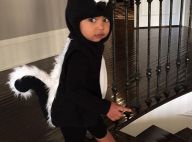 North West : La fille de Kim Kardashian, craquant putois pour Halloween