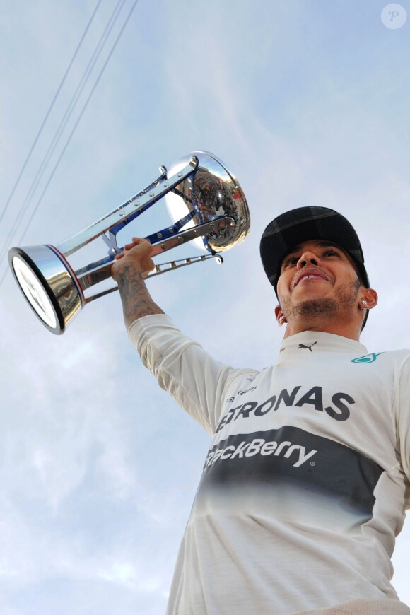 Lewis Hamilton après le Grand Prix des Etats-Unis à Austin, le 2 novembre 2014