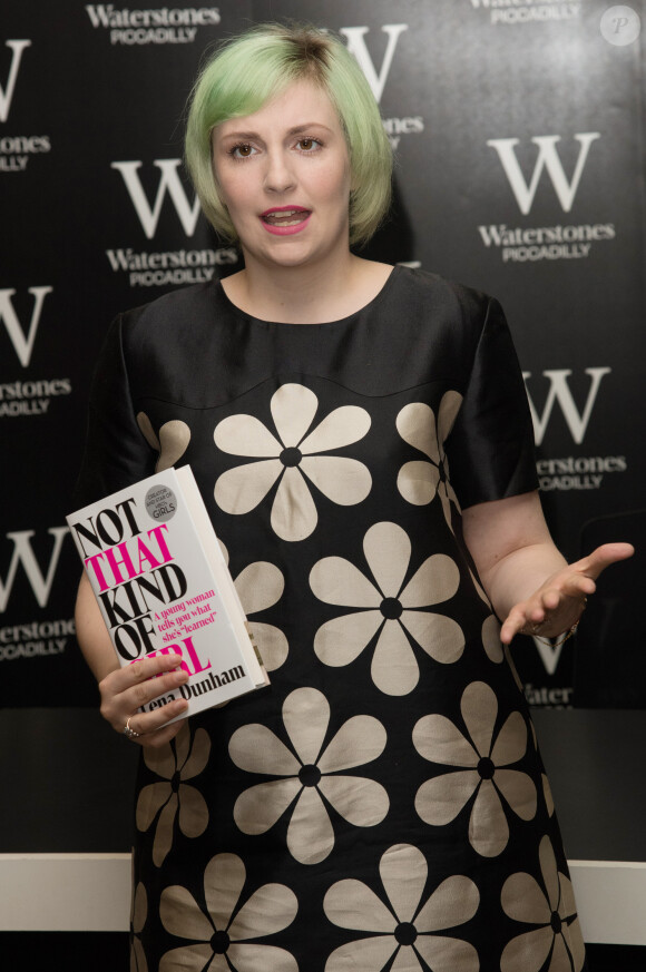 Lena Dunham à Londres le 29 octobre 2014.