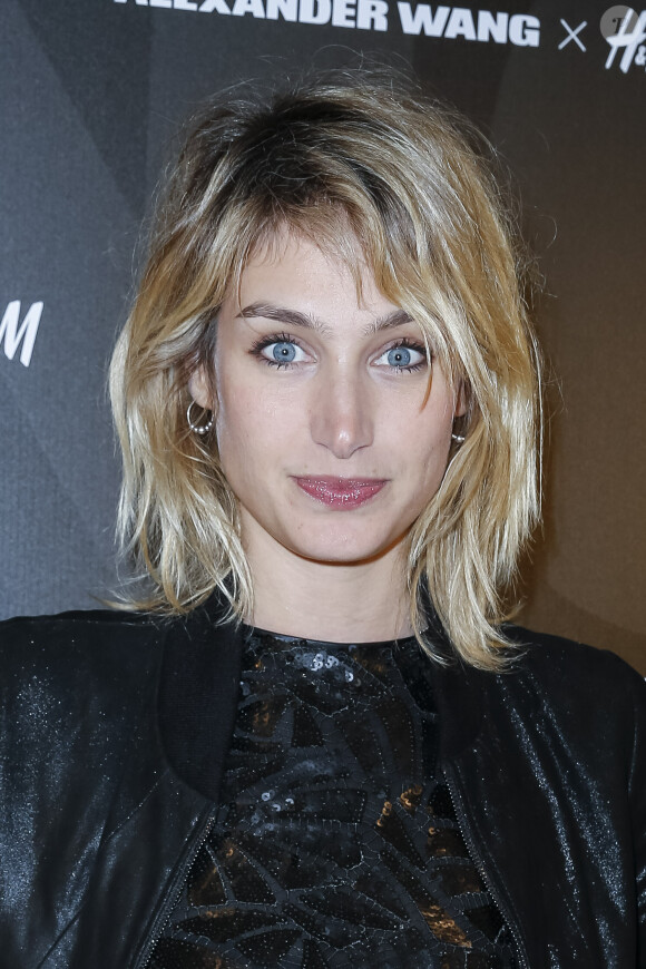 Pauline Lefèvre - Présentation de la collection Alexander Wang x H&M lors de la soirée d'inauguration du nouveau Flagship H&M St Germain à Paris le 4 novembre 2014.
