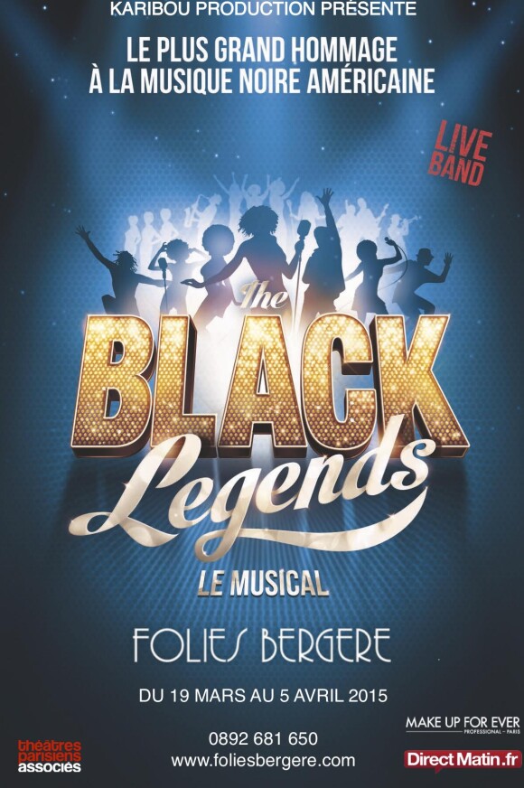 The Black Legends, aux Folies Bergere en mars 2015