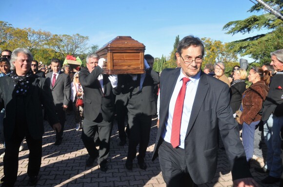 Obsèques de Manitas de Plata au funérarium et au cimetière de Grammont, à Montpellier, le 8 novembre 2014.